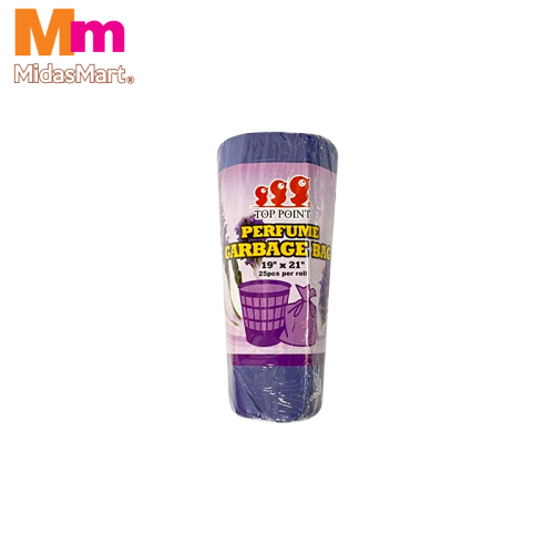 TOP POINT GARBAGE BAG - LAVENDER SCENTED PERFUME (25'S)