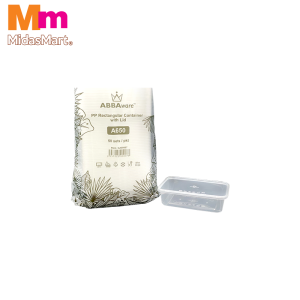 ABBAWARE CONTAINER WITH LID A650 (50'S)