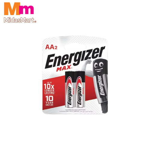 ENERGIZER MAX AA ALKALINE BATTERIES (2S)