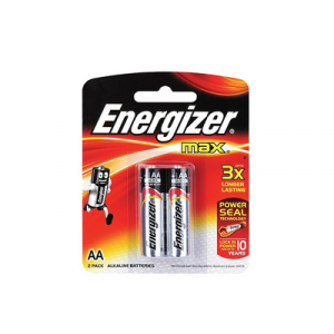 ENERGIZER MAX AA (E91BP2M) 1X2'S