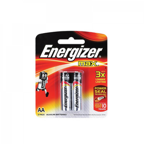 ENERGIZER MAX AA (E91BP2M) 1X2'S