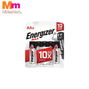 ENERGIZER MAX AA ALKALINE BATTERIES (8S)