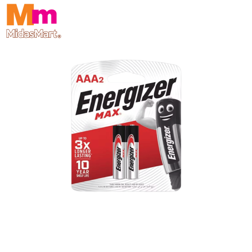 ENERGIZER MAX AAA BATTERIES (2'S)
