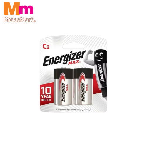 ENERGIZER MAX C BATTERIES (2'S)