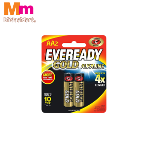 EVEREADY GOLD AA ALKALINE BATTERIES (2S)