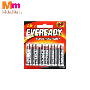 EVEREADY SUPER HEAVY DUTY AA BATTERIES (12S)