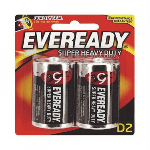 EVEREADY SUPER HEAVY DUTY D 2PCS 1X2'S