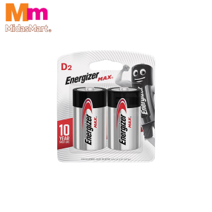 ENERGIZER MAX D BATTERIES (2'S)